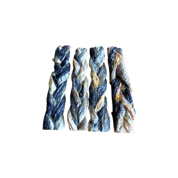 Salmon Skins Braided