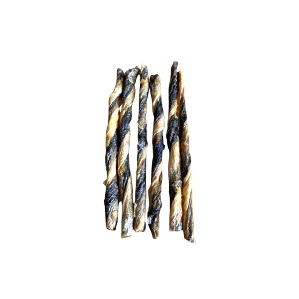 Salmon Skin Twists